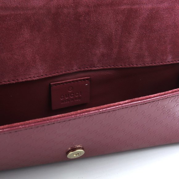 Gucci Patent Microguccsima broadway clutch - Picture 7 of 7